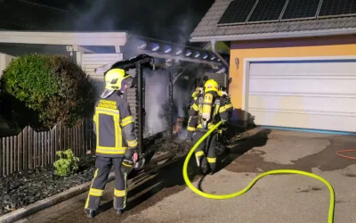 Anwohner und Feuerwehr verhindern Großbrand